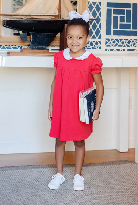 Holly Day Dress Pima | Richmond Red