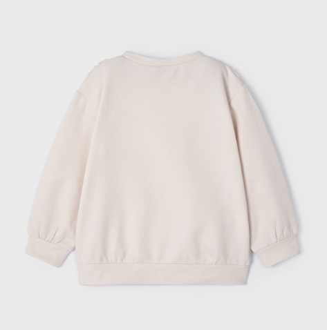 Chickpea Embroidered Sweatshirt | 4477