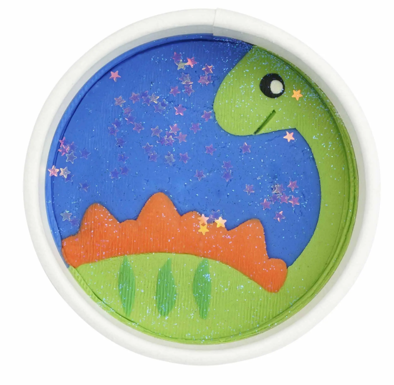 Dough Cups 7oz | Dino-Dough
