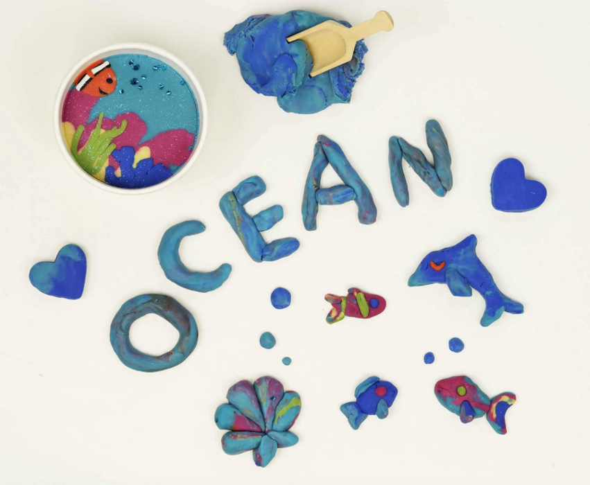 Dough Cups 7oz | Under the Sea