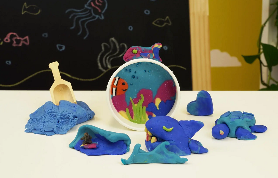 Dough Cups 7oz | Under the Sea