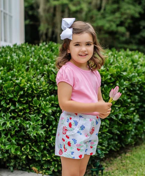 Penny's Play Shirt | Short Sleeve | Hamptons Hot Pink