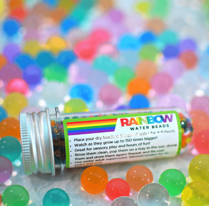 Rainbow Water Beads