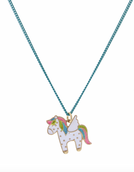 Enamel Unicorn Necklace