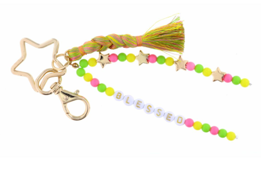 Star Key Ring | Blessed