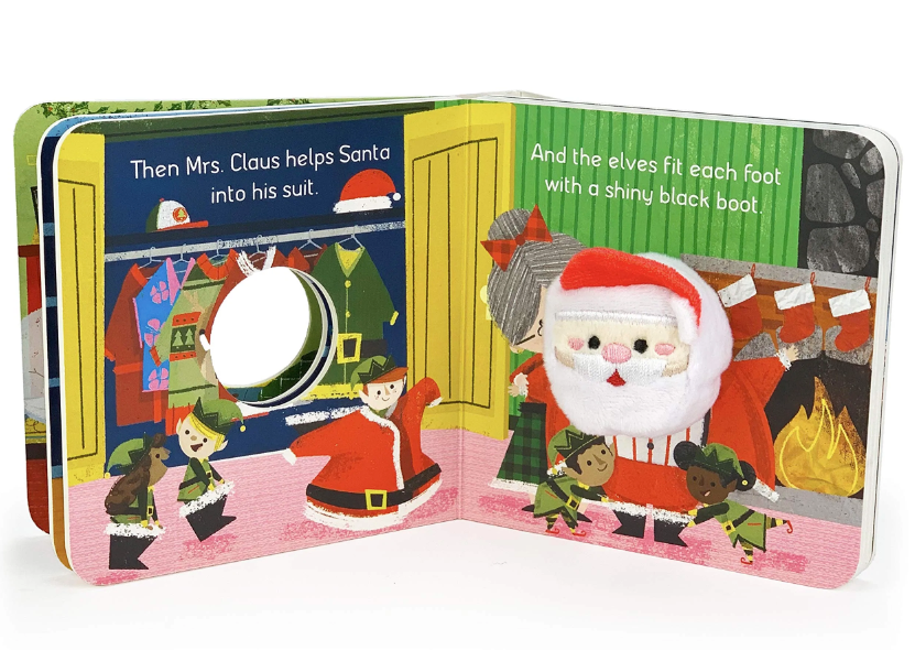 Finger Puppet Book | Santa's Big Day