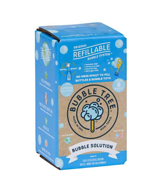 1 Liter Original Refillable Bubble Solution System