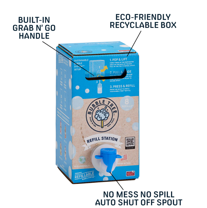 1 Liter Original Refillable Bubble Solution System
