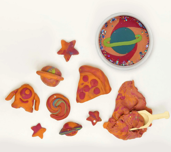 Dough Cups 7oz | Saturn Sparkle