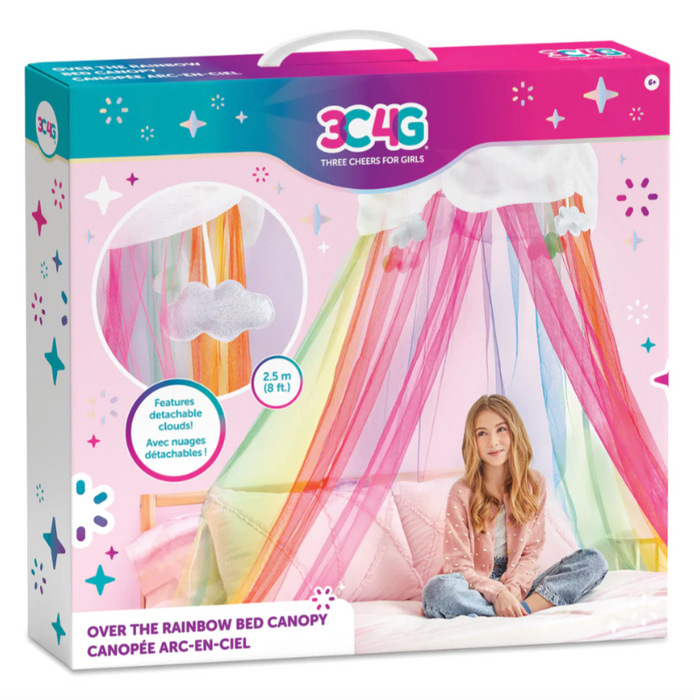 3C4G Over the Rainbow Bed Canopy