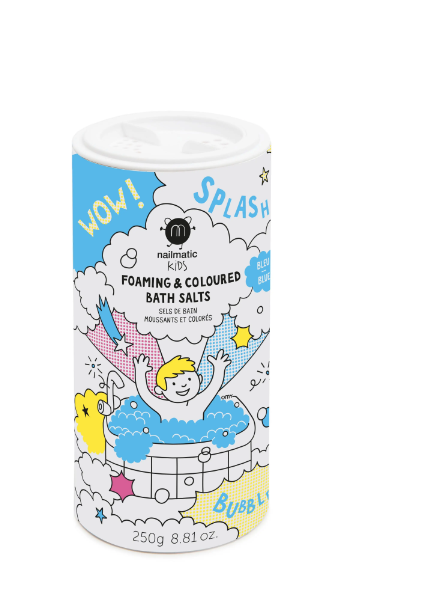 Foaming & Colored Bath Salts | Blue