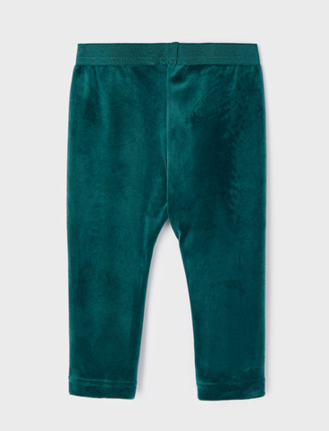 Basic Velvet Leggings | Pato Green | 727
