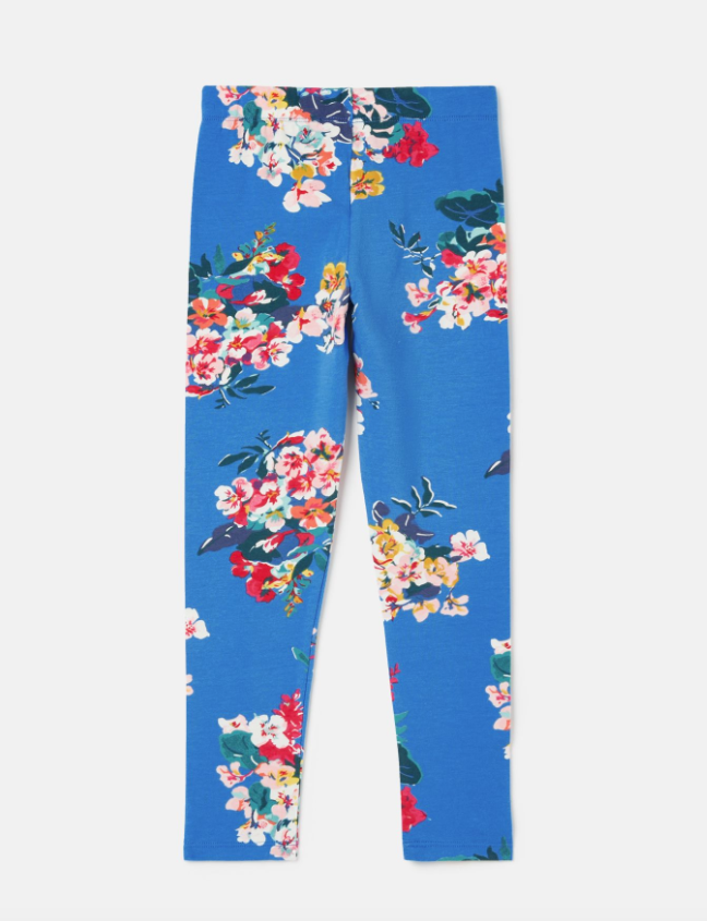 Deedee Printed Legging | Blue Floral