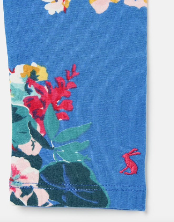 Deedee Printed Legging | Blue Floral