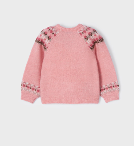 Jacquard Sweater | Blush | 2314