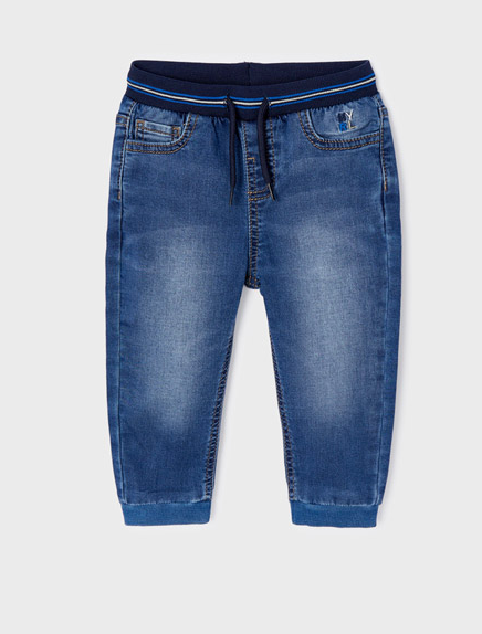 Soft Denim Jogger | Medium Wash | 2535