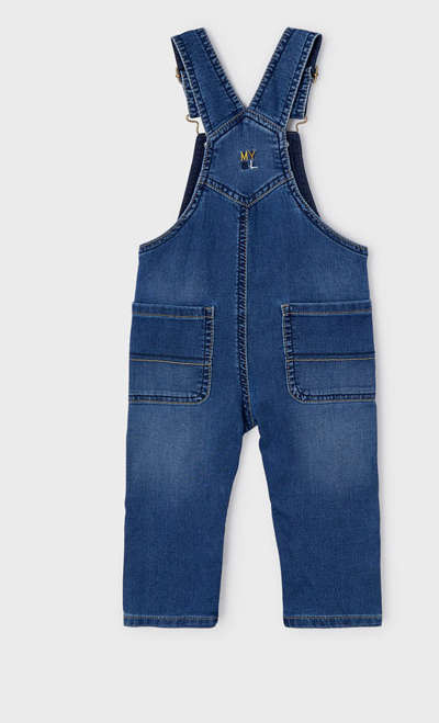Soft Denim Overalls | Medium Wash | 2653