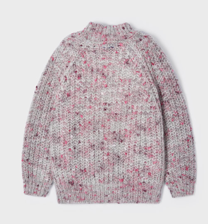Marled Sweater | Plum | 4307