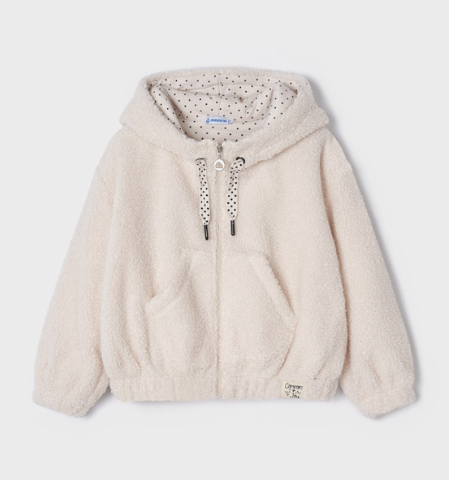 Chickpea Fuzzy Hoodie | 4496