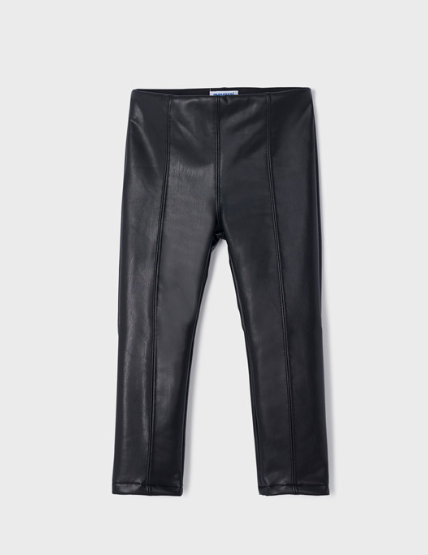 Faux Leather Leggings | Black | 4763