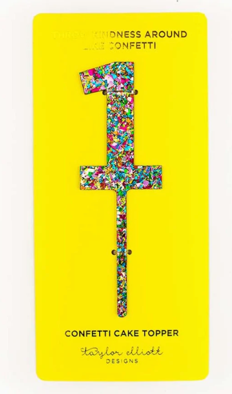 Confetti Cake Topper | 1