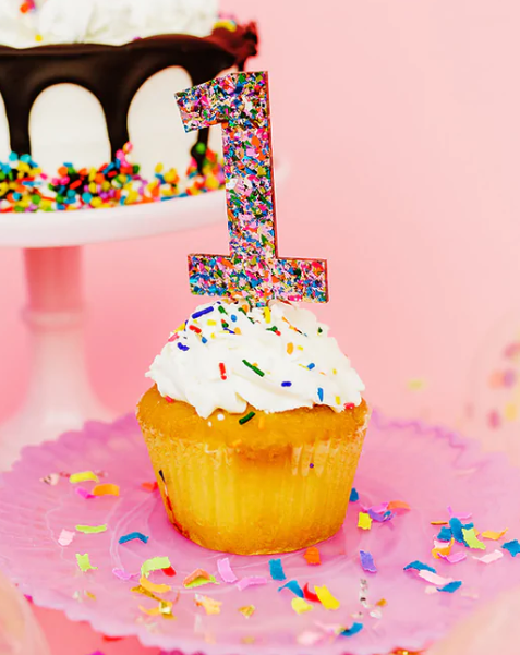Confetti Cake Topper | 1
