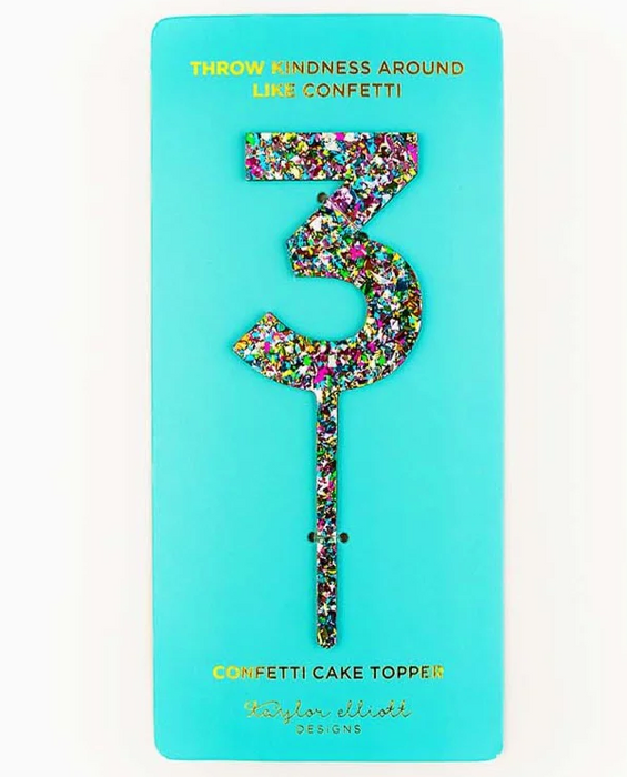 Confetti Cake Topper | 3
