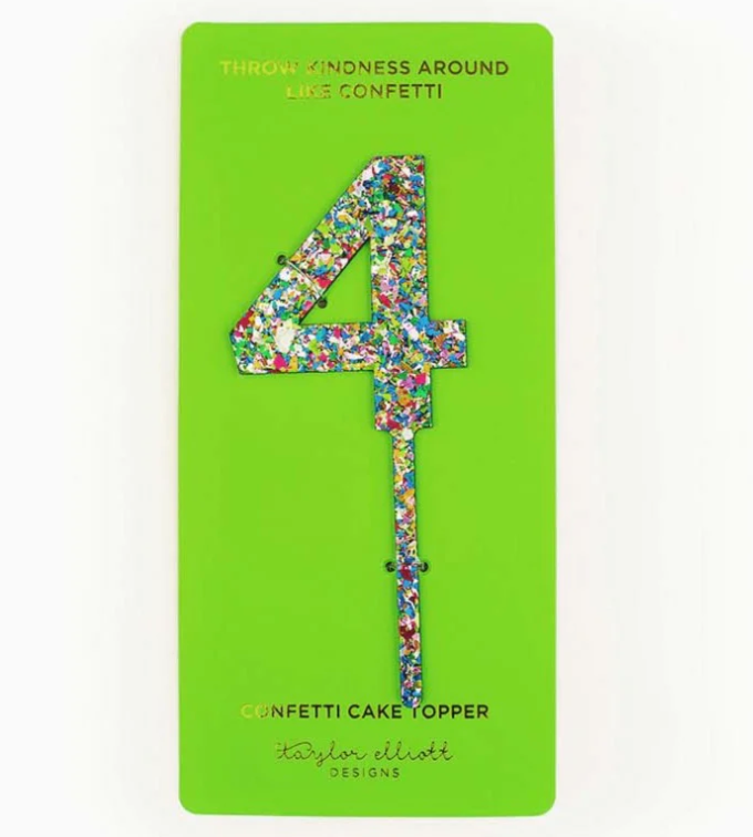 Confetti Cake Topper | 4