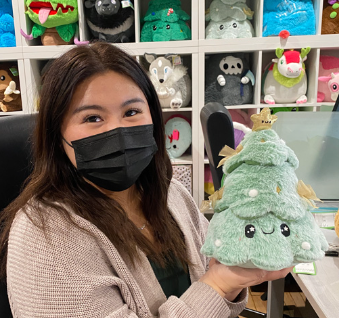 Squishable Mini Flocked Tree