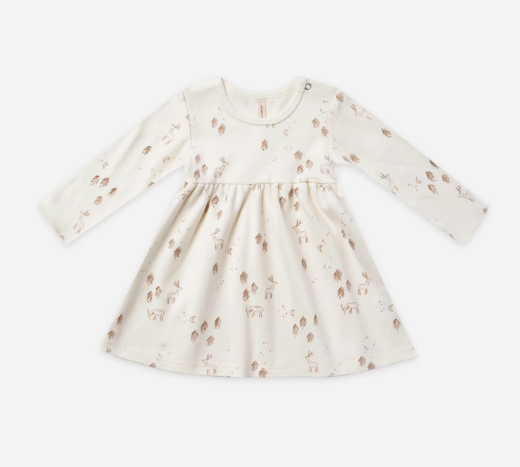 Long Sleeve Jersey Dress | Woodland