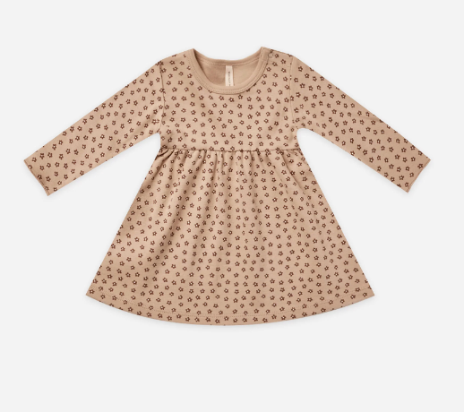 Long Sleeve Jersey Dress | Ditsy Bloom