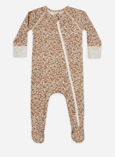 Bamboo Zip Footie | Meadow