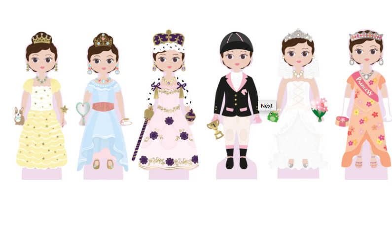 Dress Up Doll | Charlotte
