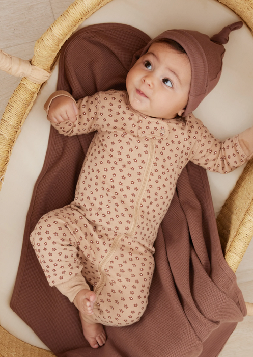Zip Long Sleeve Sleeper | Ditsy Bloom
