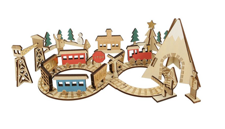 Railway Train Advent Calendar