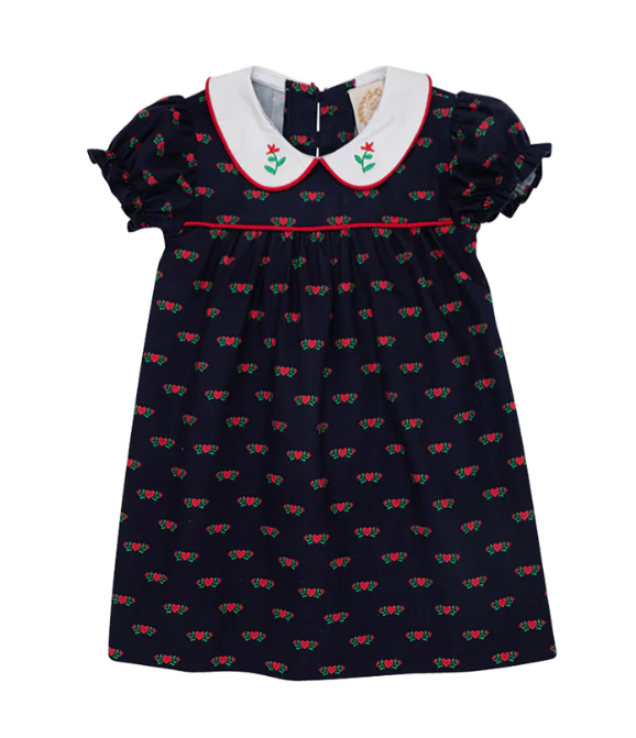 Holly Day Dress Flannel | A Kind Heart w/Richmond Red