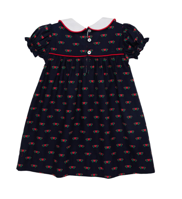 Holly Day Dress Flannel | A Kind Heart w/Richmond Red
