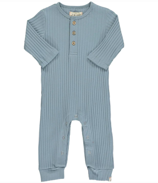 Mason Rib Romper | Slate
