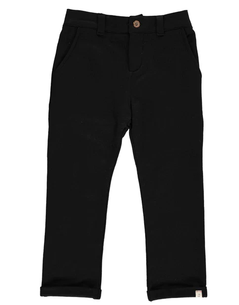 Jonathan Jersey Pants | Black