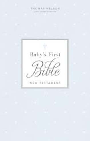Baby's First Bible New Testament | Blue