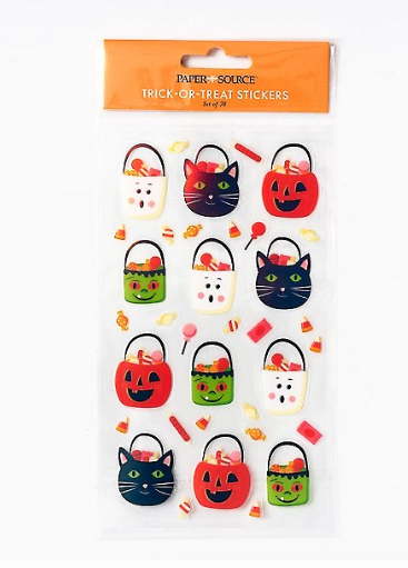 Trick or Treat Halloween Stickers