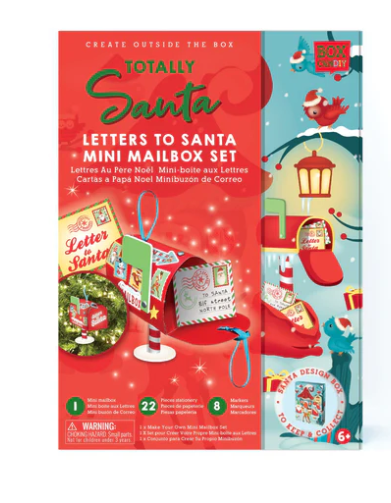 Totally Santa Letters to Santa Mini Mailbox Set