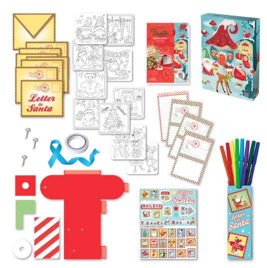 Totally Santa Letters to Santa Mini Mailbox Set