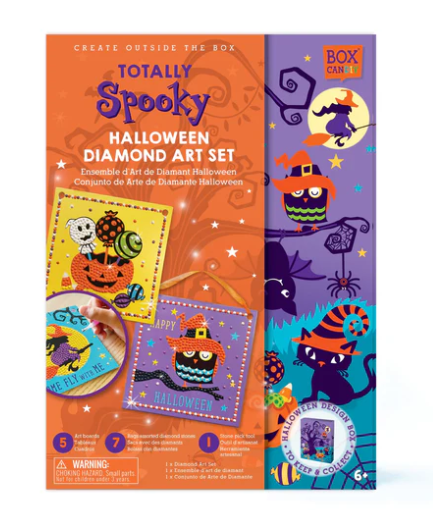 Totally Spooky Halloween Diamond Art Set