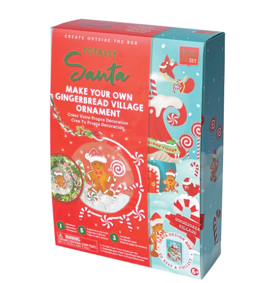 Totally Santa Make Your Own Gingerbread Village Ornament