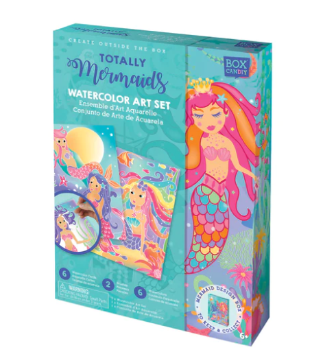 Totally Mermaids Watercolor Art Set