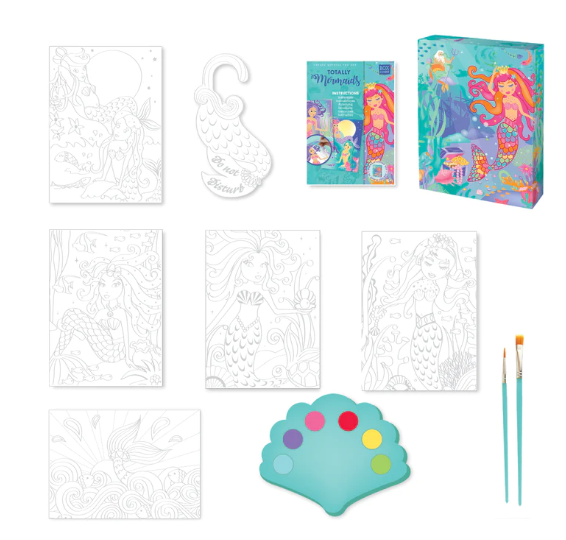 Totally Mermaids Watercolor Art Set