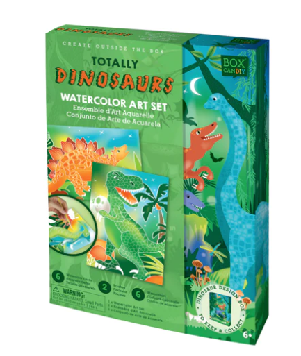 Totally Dinosaurs Watercolor Art Set