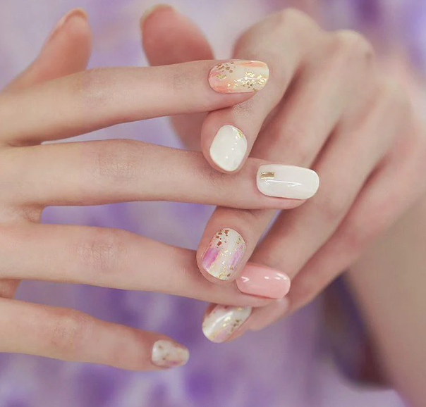 Gel Nail Wraps | Marble Ombre