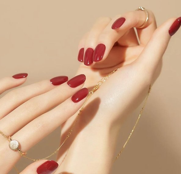 Gel Nail Wraps | Standard Red